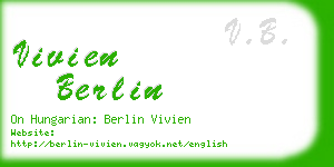 vivien berlin business card
